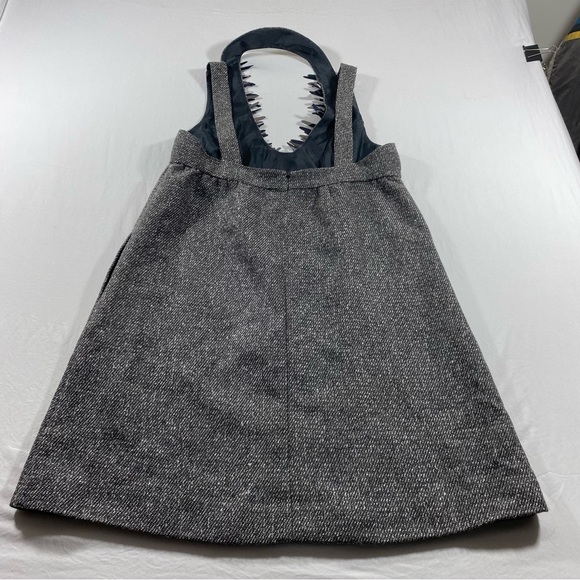 Anna Sui Dress Women’s Médium Babydoll, Tweed , cut out Halter Dress Backless - Picture 5 of 12